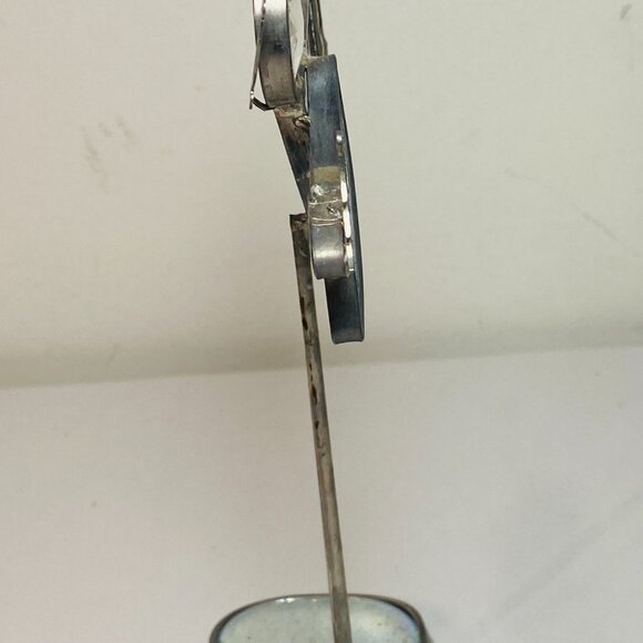 VNTG Stained Glass & Metal Angel Figurine 8.5” x 6” EUC - Picture 5 of 6